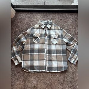 Men Flannel Jacket